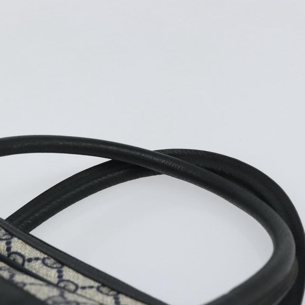 GUCCI GG Supreme Sherry Line Hand Bag PVC Navy Red 378 002 4466 Auth ep12166 - Picture 8 of 16